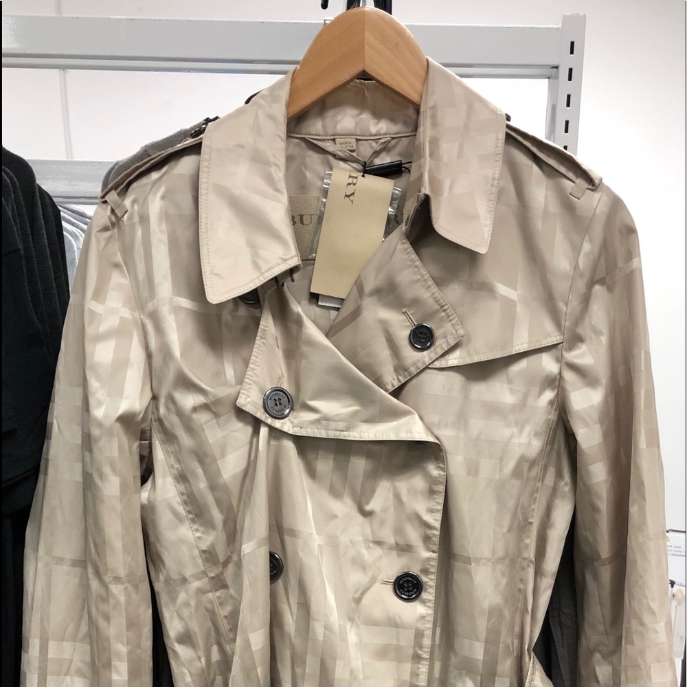 Burberry rain coat